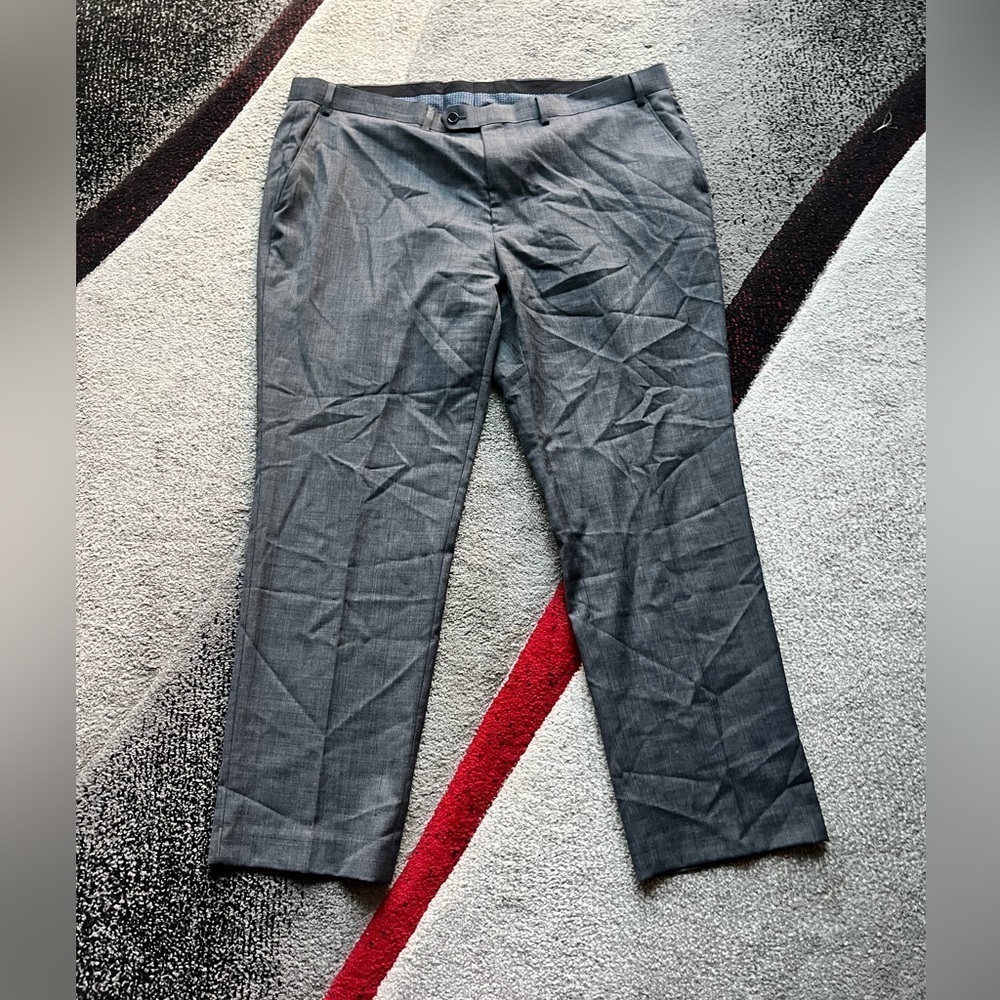 Lauren Ralph Lauren Gray Wool Blend Dress Pants